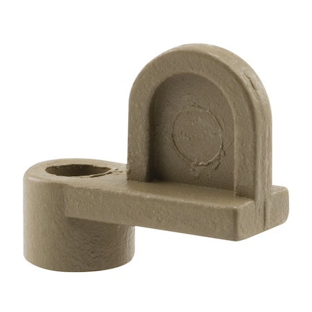 Prime-Line Diecast Zinc 1/8 in. Offset Window Screen Clip, Adobe, PK12 L 5699